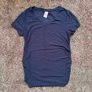 Maternity Navy Blue Top